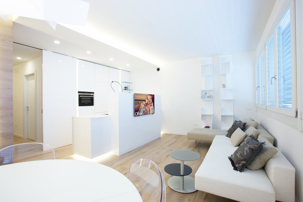 arredo casa moderna total white